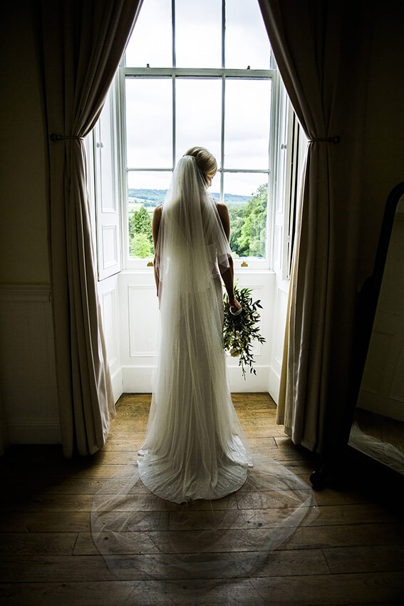 bernard carolan castle durrow wedding photographer rooms back dress bride
